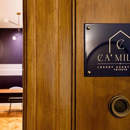 Ca'Milla Luxury Apartments Triëst Buitenkant foto