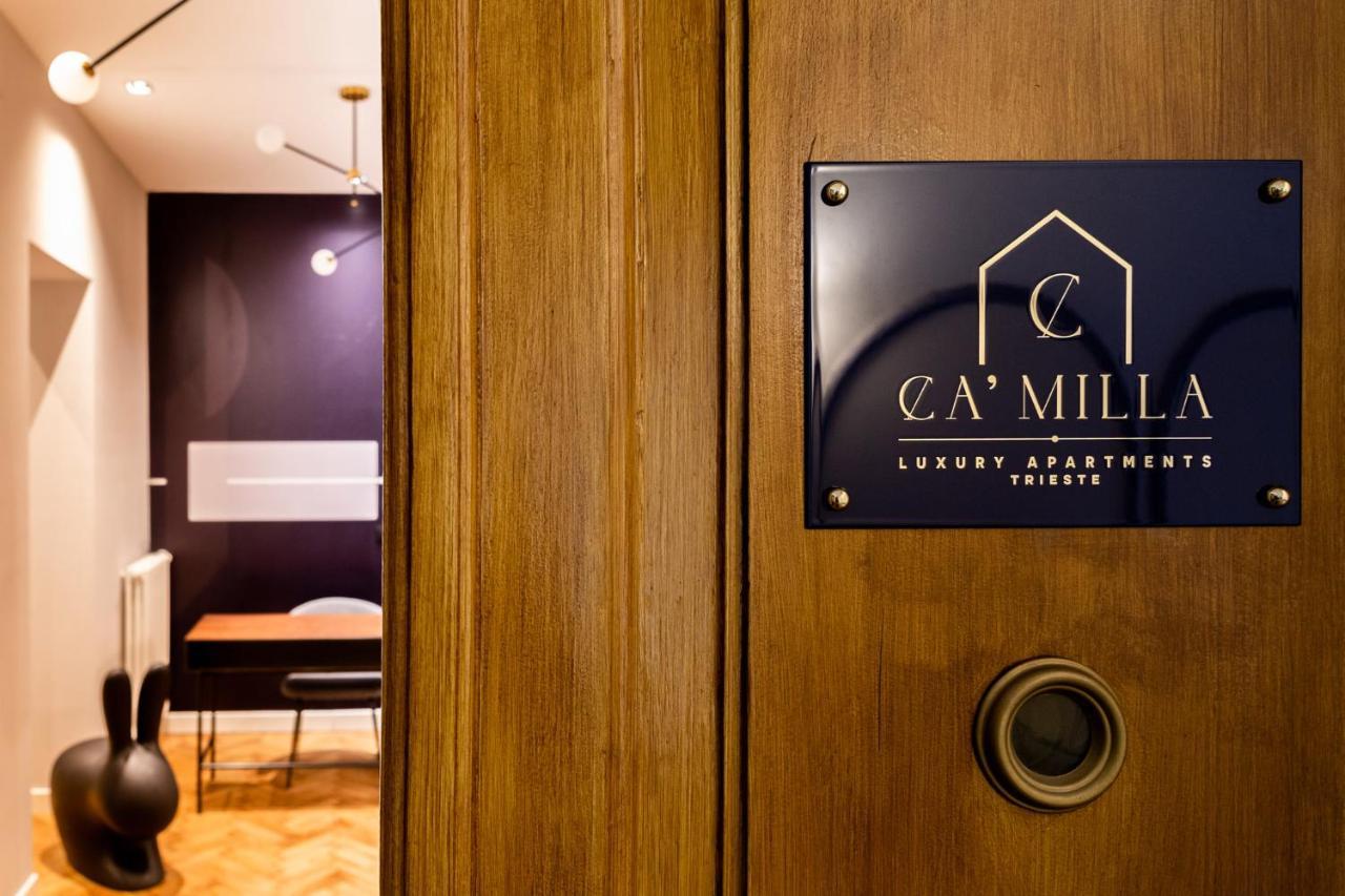 Ca'Milla Luxury Apartments Triëst Buitenkant foto